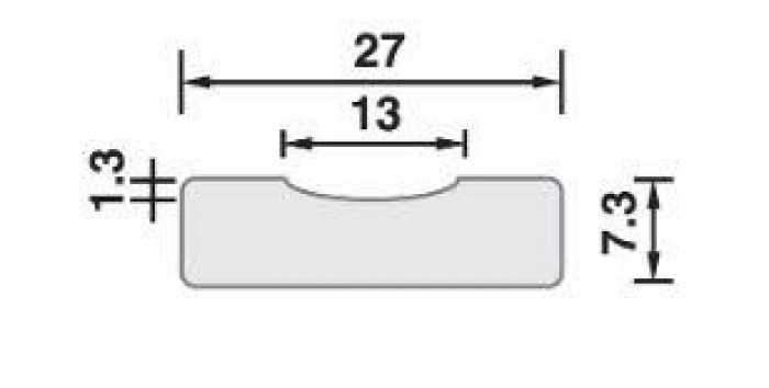 OK Backing Concave 13
